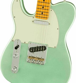 Elektrische gitaar Fender American Professional II Telecaster MN LH Mystic Surf Green - 4
