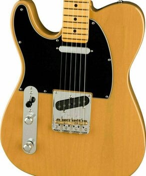 Electric guitar Fender American Professional II Telecaster MN LH Butterscotch Blonde - 4