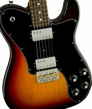 Guitare électrique Fender American Professional II Telecaster Deluxe RW 3-Color Sunburst - 4