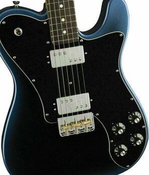 Elektrische gitaar Fender American Professional II Telecaster Deluxe RW Dark Night - 4