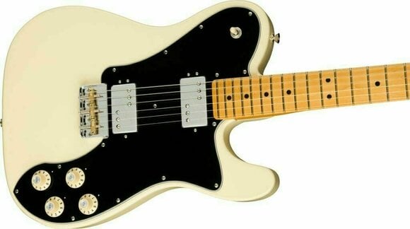 Guitare électrique Fender American Professional II Telecaster Deluxe MN Olympic White - 3