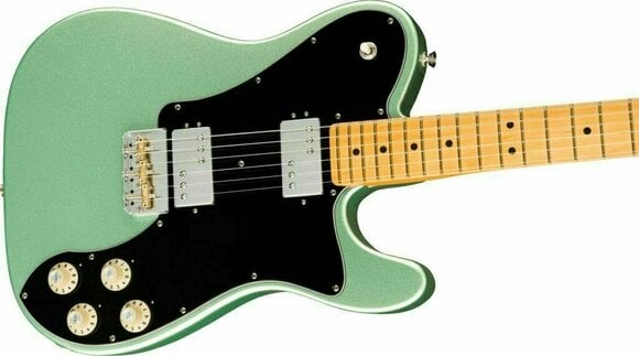 Electric guitar Fender American Professional II Telecaster Deluxe MN Mystic Surf Green - 3