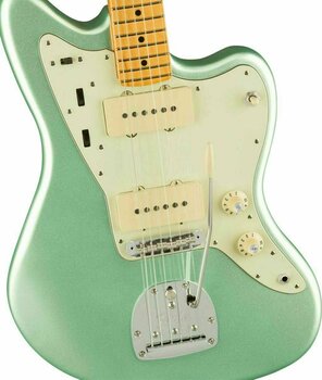 Electric guitar Fender American Professional II Jazzmaster MN Mystic Surf Green - 4