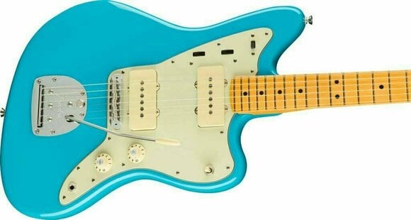 Elektrische gitaar Fender American Professional II Jazzmaster MN Miami Blue - 3