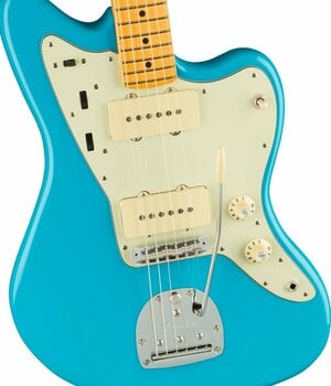 Electric guitar Fender American Professional II Jazzmaster MN Miami Blue - 4