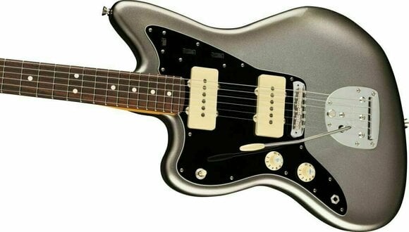 Elektriska gitarrer Fender American Professional II Jazzmaster RW LH Mercury - 3