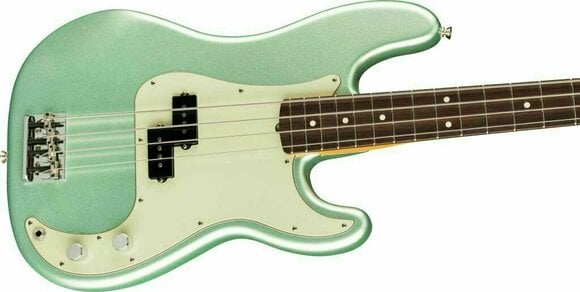 Basse électrique Fender American Professional II Precision Bass RW Mystic Surf Green - 3