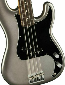 Elektromos basszusgitár Fender American Professional II Precision Bass RW Mercury - 4