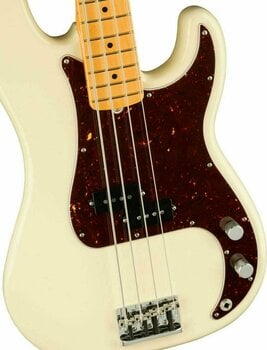 E-Bass Fender American Professional II Precision Bass MN Olympic White - 4