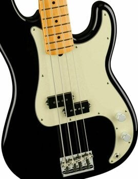 4-kielinen bassokitara Fender American Professional II Precision Bass MN Musta - 4