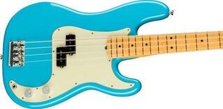 E-Bass Fender American Professional II Precision Bass MN Miami Blue E-Bass - 2