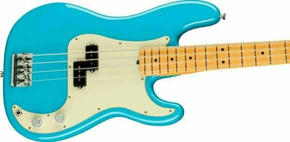 Basso Elettrico Fender American Professional II Precision Bass MN Miami Blue - 3