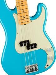 E-Bass Fender American Professional II Precision Bass MN Miami Blue E-Bass - 3