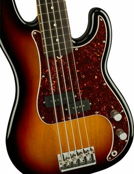 Baixo de 5 cordas Fender American Professional II Precision Bass V RW 3-Color Sunburst - 4