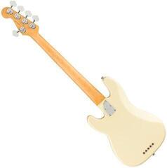 Bajo de 5 cuerdas Fender American Professional II Precision Bass V RW Olympic White Bajo de 5 cuerdas - 1