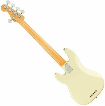 5-saitiger E-Bass, 5-Saiter E-Bass Fender American Professional II Precision Bass V RW Olympic White - 2