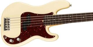 Bajo de 5 cuerdas Fender American Professional II Precision Bass V RW Olympic White Bajo de 5 cuerdas - 2