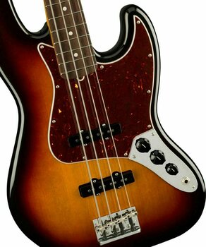 Basso Elettrico Fender American Professional II Jazz Bass RW 3-Color Sunburst - 4