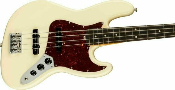 4-string Bassguitar Fender American Professional II Jazz Bass RW Olympic White - 3