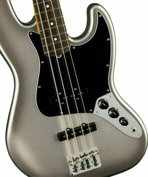 Elektrische basgitaar Fender American Professional II Jazz Bass RW Mercury - 4