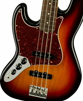 4-strängad basgitarr Fender American Professional II Jazz Bass RW LH 3-Color Sunburst - 4
