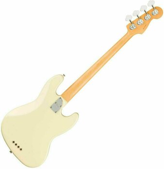 Basse électrique Fender American Professional II Jazz Bass RW LH Olympic White - 2