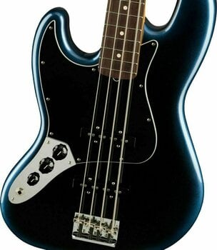 Basse électrique Fender American Professional II Jazz Bass RW LH Dark Night - 4