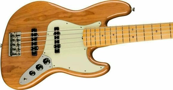 5-saitiger E-Bass, 5-Saiter E-Bass Fender American Professional II Jazz Bass V MN Roasted Pine - 3