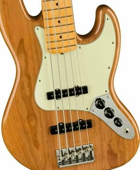 5-saitiger E-Bass, 5-Saiter E-Bass Fender American Professional II Jazz Bass V MN Roasted Pine - 4