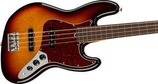 Fretless E-Bass Fender American Professional II Jazz Bass RW FL 3-Tone Sunburst Fretless E-Bass - 2