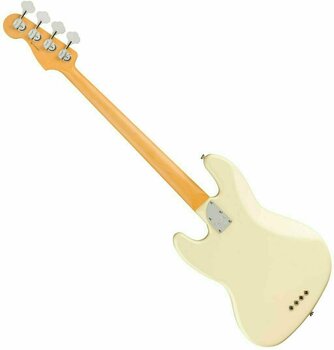 Bezpražcová baskytara Fender American Professional II Jazz Bass RW FL Olympic White - 2