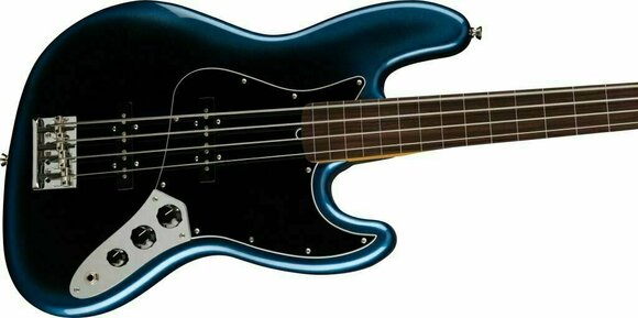 Bezpražcová baskytara Fender American Professional II Jazz Bass RW FL Dark Night - 3
