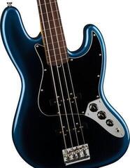 Fretless E-Bass Fender American Professional II Jazz Bass RW FL Dark Night Fretless E-Bass - 3