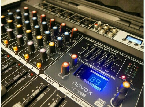 Tables de mixage amplifiée Novox PC1000 MIC Tables de mixage amplifiée - 4