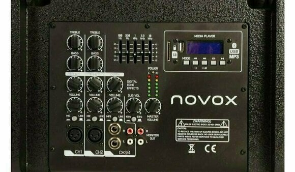 Hordozható PA hangrendszer Novox n1000 Hordozható PA hangrendszer - 7