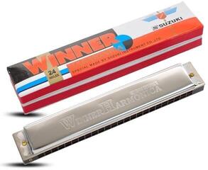 Diatonic harmonica Suzuki Music W-24 Winner 24H C Diatonic harmonica - 1