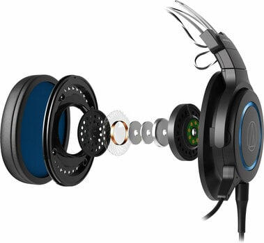 Pc-hoofdtelefoon Audio-Technica ATH-G1 Blauw-Zwart Pc-hoofdtelefoon - 6