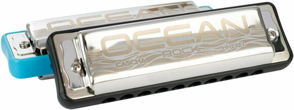 Diatonic harmonica Cascha HH 2327 Ocean Rock C BK - 6