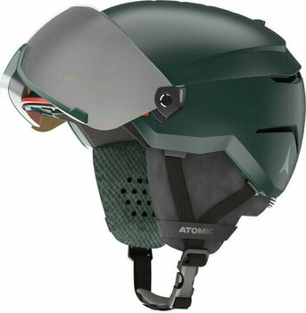 Ski Helmet Atomic Savor Visor JR Dark Green S (51-55 cm) Ski Helmet - 2