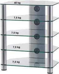 Mese Hi-Fi / TV Sonorous RX 2150 Silver-Clear Mese Hi-Fi / TV - 2