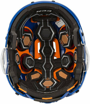 Hockey Helmet CCM Tacks 710 SR Blue S Hockey Helmet - 5
