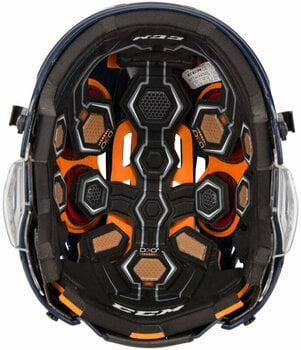 Hockey Helmet CCM Tacks 710 Combo SR Black M Hockey Helmet - 6
