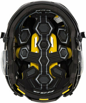 Hockey Helmet CCM Tacks 310 Combo SR Blue L Hockey Helmet - 6