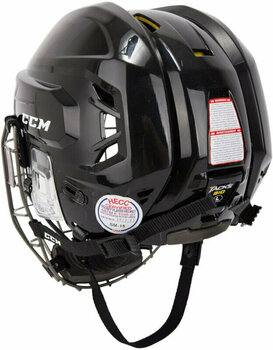 Hockey Helmet CCM Tacks 310 Combo SR Blue S Hockey Helmet - 4