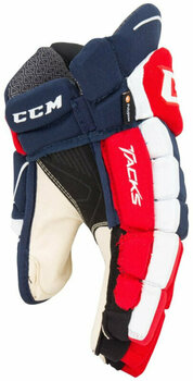Hockey Gloves CCM Tacks 9060 SR 15 Red/White Hockey Gloves - 3