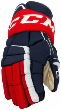 Hockey Gloves CCM Tacks 9060 SR 15 Red/White Hockey Gloves - 4