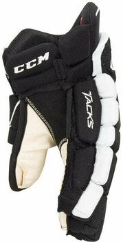 Hockey Gloves CCM Tacks 9040 JR 12 Black/White Hockey Gloves - 3