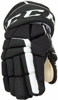 Hockey Gloves CCM Tacks 9040 JR 12 Black/White Hockey Gloves - 4