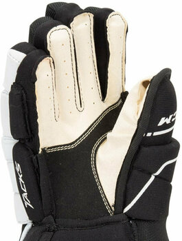 Hockey Gloves CCM Tacks 9040 JR 12 Black/White Hockey Gloves - 5