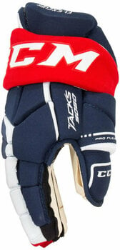 Hokejske rokavice CCM Tacks 9060 SR 14 Black/White Hokejske rokavice - 2